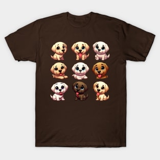 Cute Puppys Labradors T-Shirt